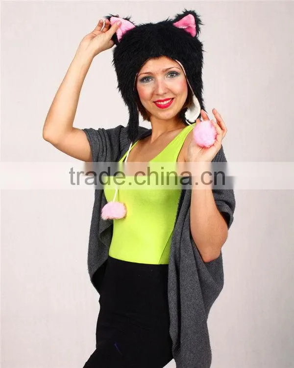 Super quality most popular party animal aviator Russian earflap hood hats