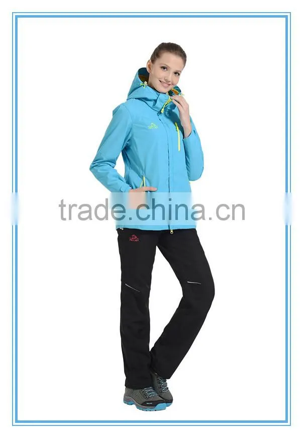 2017 New Style Customized Size Windproof Outdoor Jackets For Women Sport