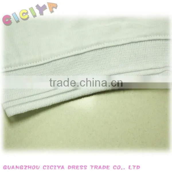 Man's polo neck white t-shirt for summer