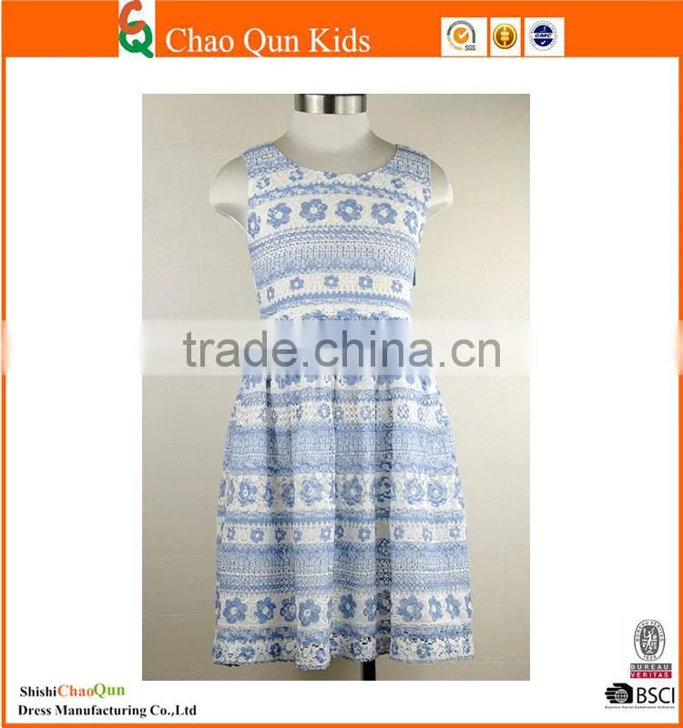 2017 baby girl latest fashion embroidered lace floral dresses for girls wholesale