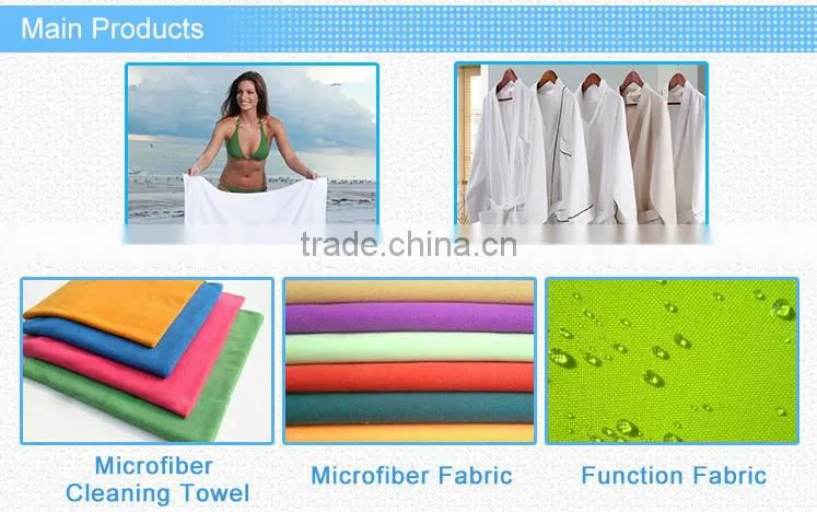 Factory sale various widely used brushed microfiber fabric