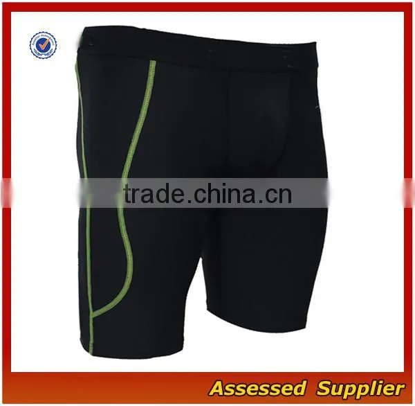 OEM Athletic Apparel Compression Shorts/Wholesale Mens polyester spandex Compression Wear/Compression Tights---AMY15722