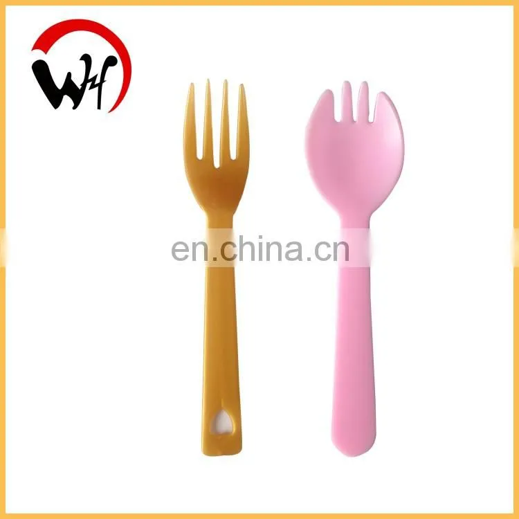 Hot sale disposable plastic mini plastic fork and spoon