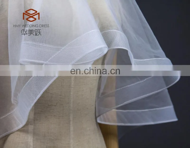 wholesale High quality Wedding Accessories bridal veil organza