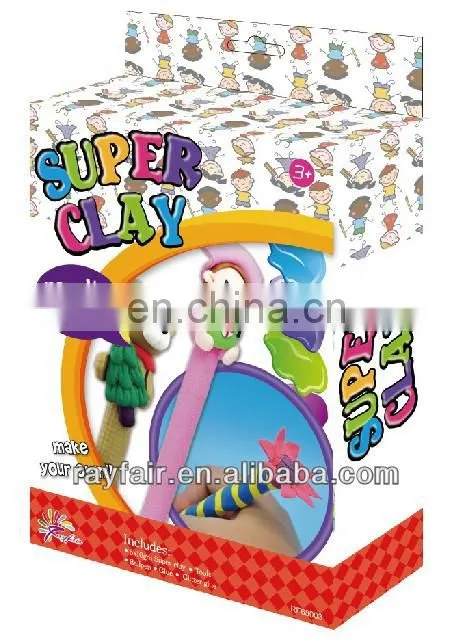 DIY super clay/novelty ballpen