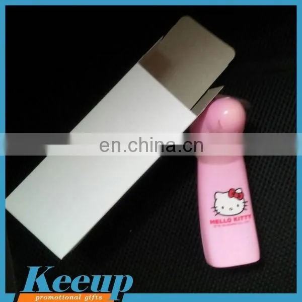 LED hand fan with your logo print /small Led hand fans