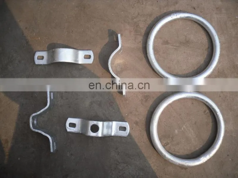 u shaped metal brackets Custom galvanized metal brackets