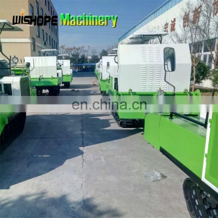Wishope Agricultural Machinery Farming Rubber Track Crawler Tractor