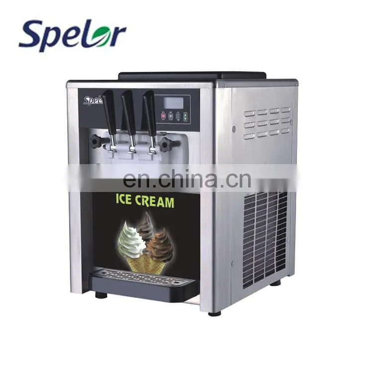 Elegant Appearance Easy Home Table Top Ice Cream Make Soft Ice-Cream Machine