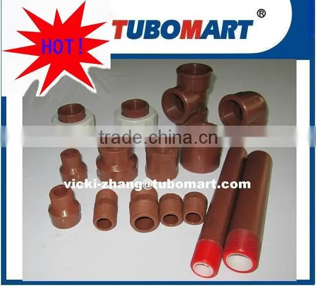 Tubomart Good Quality PPH Plastic Pipe Fittings for hot water pph fittings