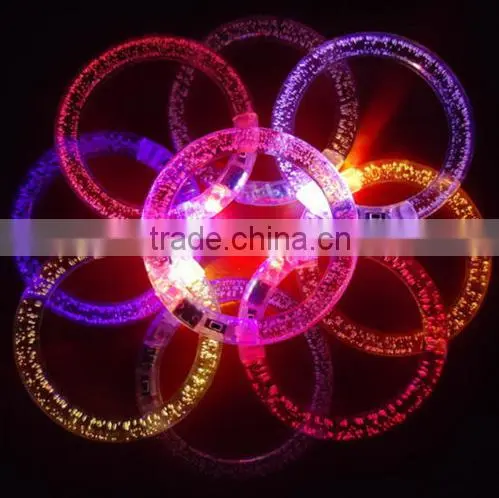 Blinking LED Flash Bracelet Colorful Rave Creative Glowing Bracelet