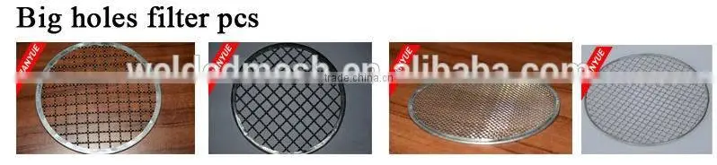 mesh filter pieces