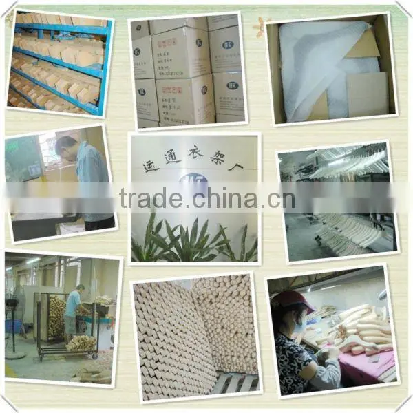 HA1559 high quality satin hanger white satin hanger