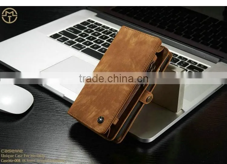 iCase manufacturer wholesale custom design wallet leather cell phone case for iphone 6s plus