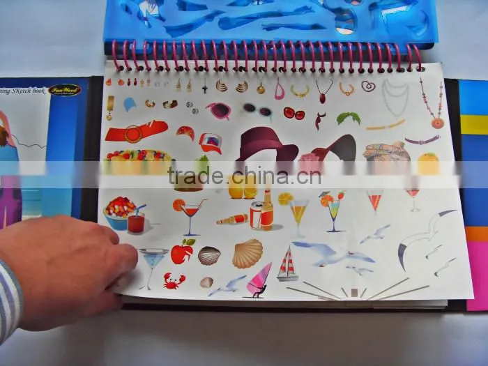 Kid's DIY coloring book