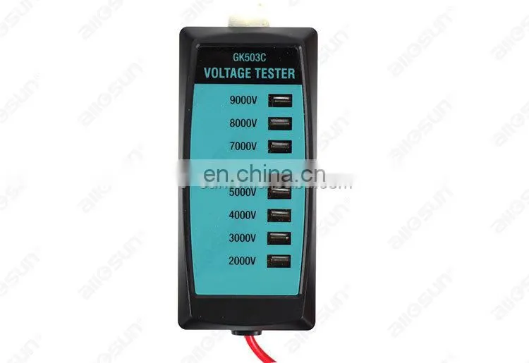 all-sun GK503C Electric Fence Voltage Tester 2000V to 9000V Fence Controller No Battery Voltage Tester with Neon Lamp