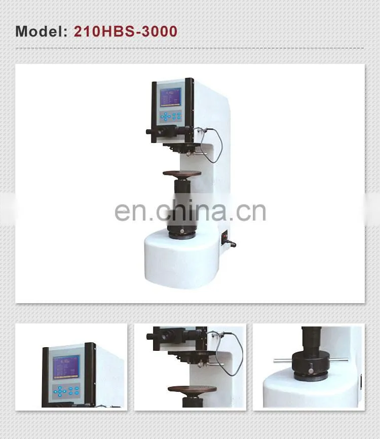 HBS-3000 brinell hardness tester