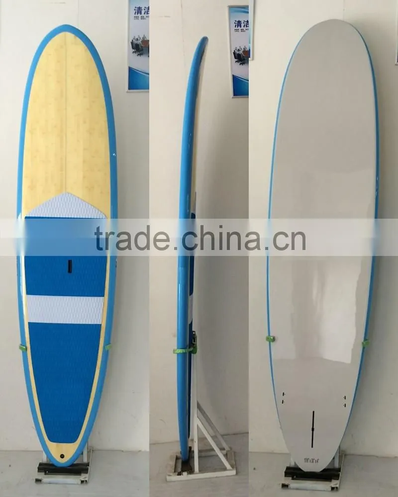 Stand up paddle board bamboo SUP board made in China