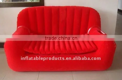 Fashion transparent pvc inflatable sofa