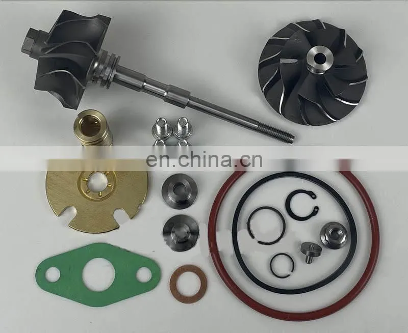 Turbo shaft and wheel+repair kit GT1852V 709836 Rotor assembly and repair kit for Mercedes E 220 CDI 105Kw 143HP 611 1999-2002