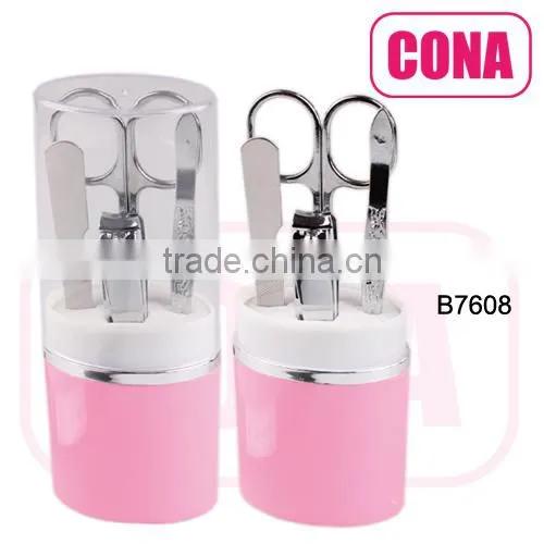 professional plastic case manicure set