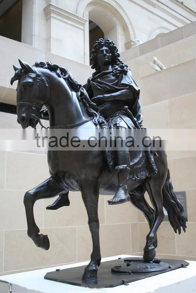 Famous bronze deity riding the horse sculpture