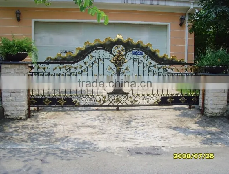 steel gate, metal gate, gate for house, wrought iron stairway gates