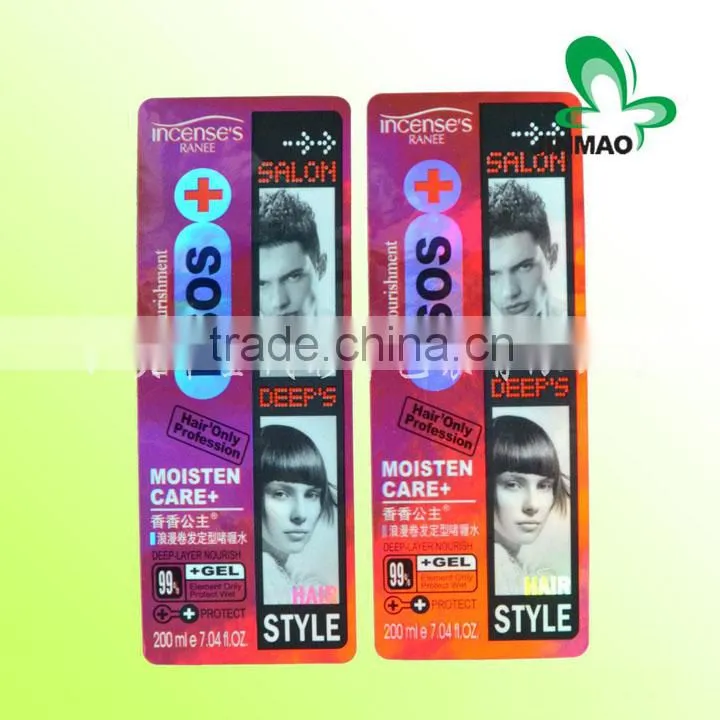 Custom printing label sticker with factory price