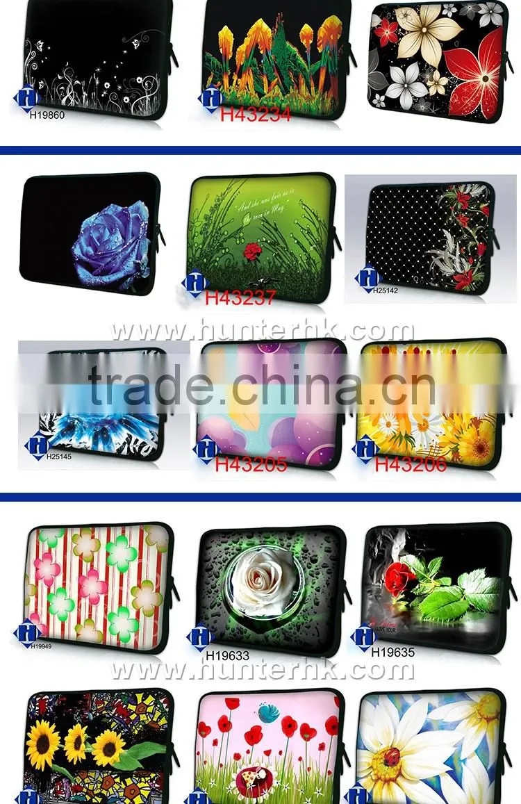 Unique Heart Floral For Laptop Neoprene Case
