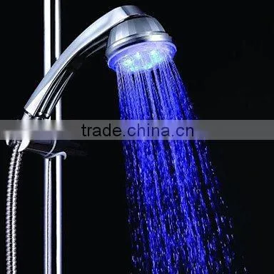 Chrome Plated Rainfall ABS Led Hand Shower