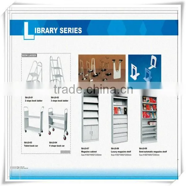 New style library metal book shelves