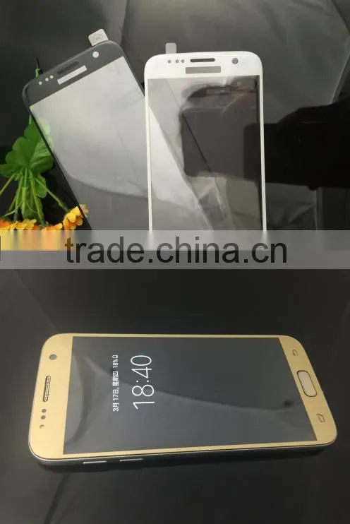 High Quality 3D Curved Edge Best Tempered Glass Screen Protectors For Samsung Galaxy S7 Screen