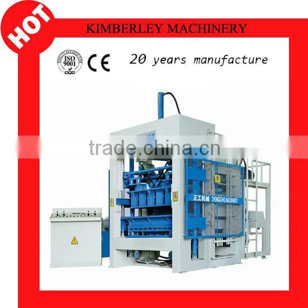 High capacity fully automatic QT8-15 hollow brick making machine