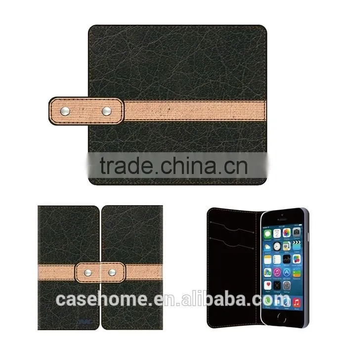 For iPhone 6/6 Plus/5/SE Card Holder Wallet Leather Case Magnetic Cover
