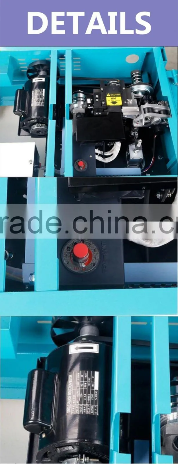 High quality semi- automatic carton pp strapping machine