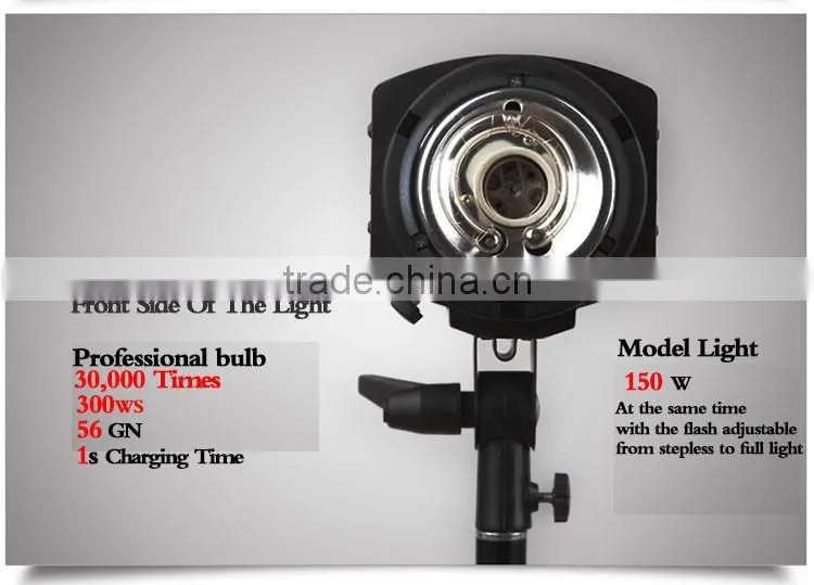 600w studio lighting equipment studio flash light