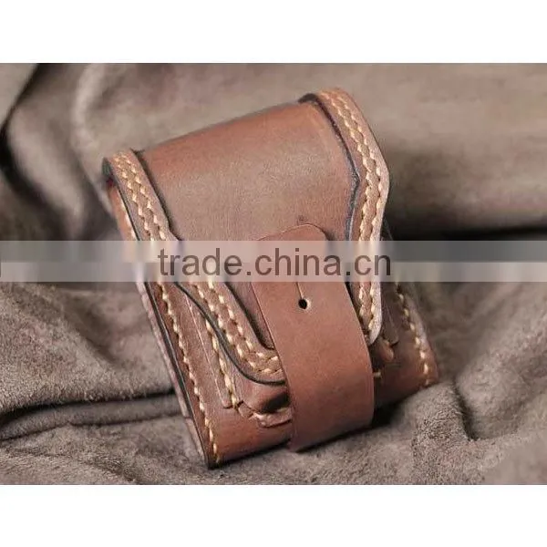 High quality coustom leather lighter case