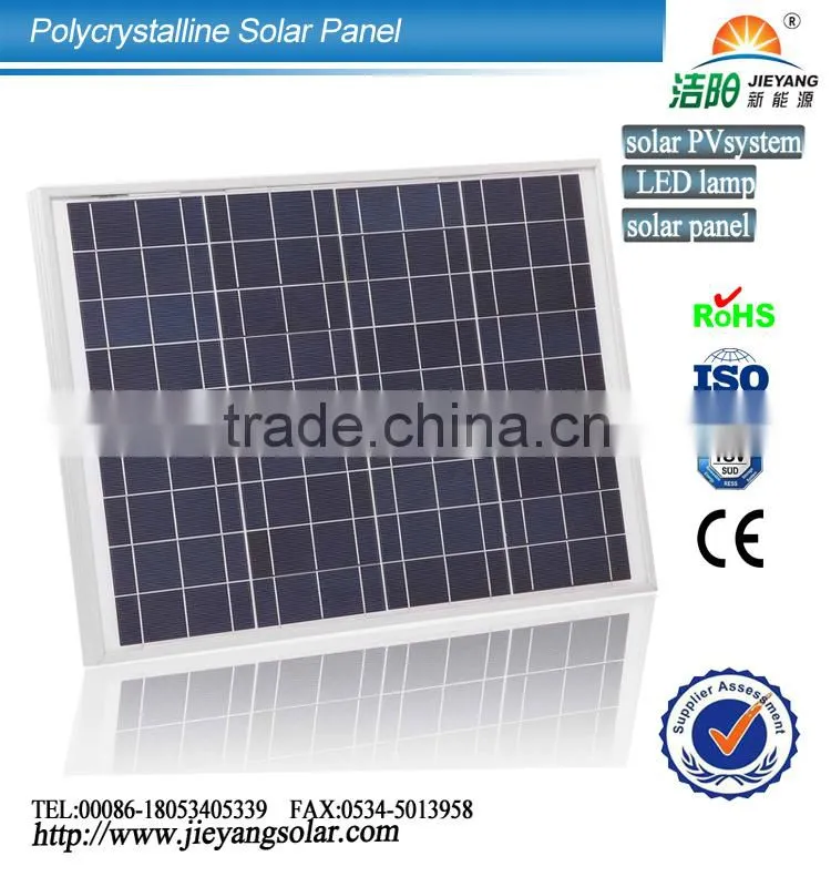 Hot sale high effective 30 w poly solar panel manufacturers in China
