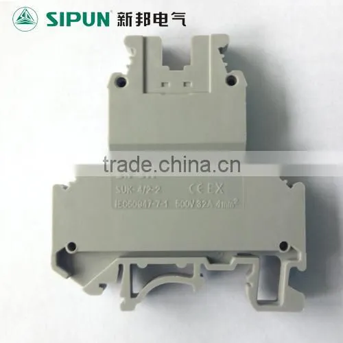 phoenix type 2 level SUK-4 din rail terminal block