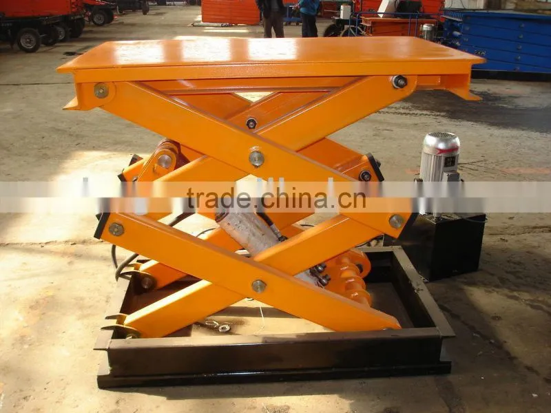 Manufacturer / high quality Large stationary scissor lift platform