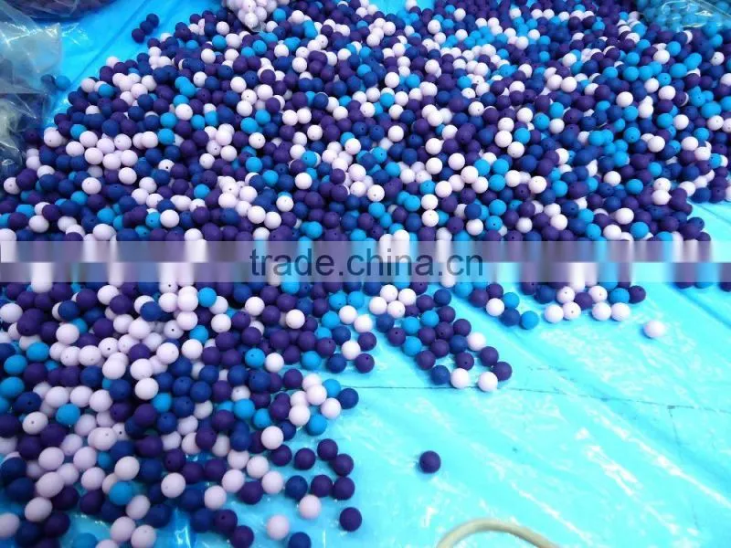 Loose silicone beads for jewelry making,beads for sale