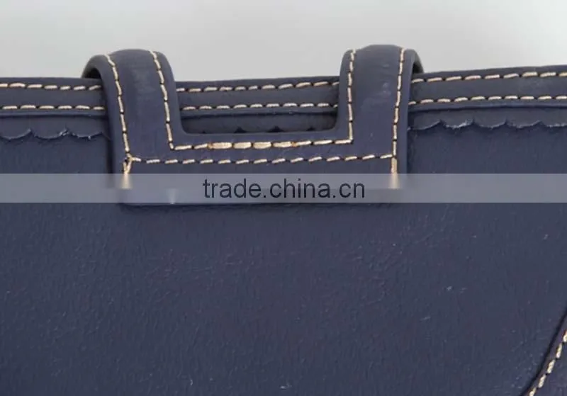 2015 new design promotion pretty leather women short purse shenzhen wallet