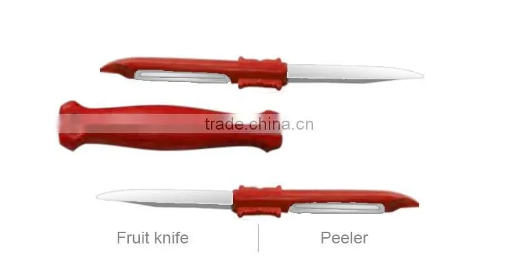 ABS+S/S 20*2.5 Kitchen tools stainless steel multi peeler/potato peeler/vegetable&fruit peeler
