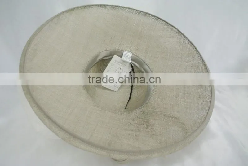 Ladies Fashion Sinamay Fashion Hats As Decorate Summer Hat
