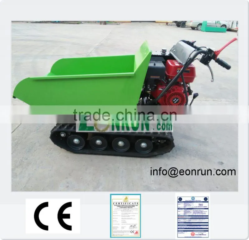 Mini track dumper with petrol engine and CE