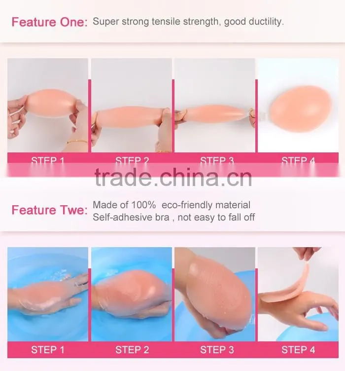 Sexy Hot Push Up Bra Silicone Bra Seamless Bra