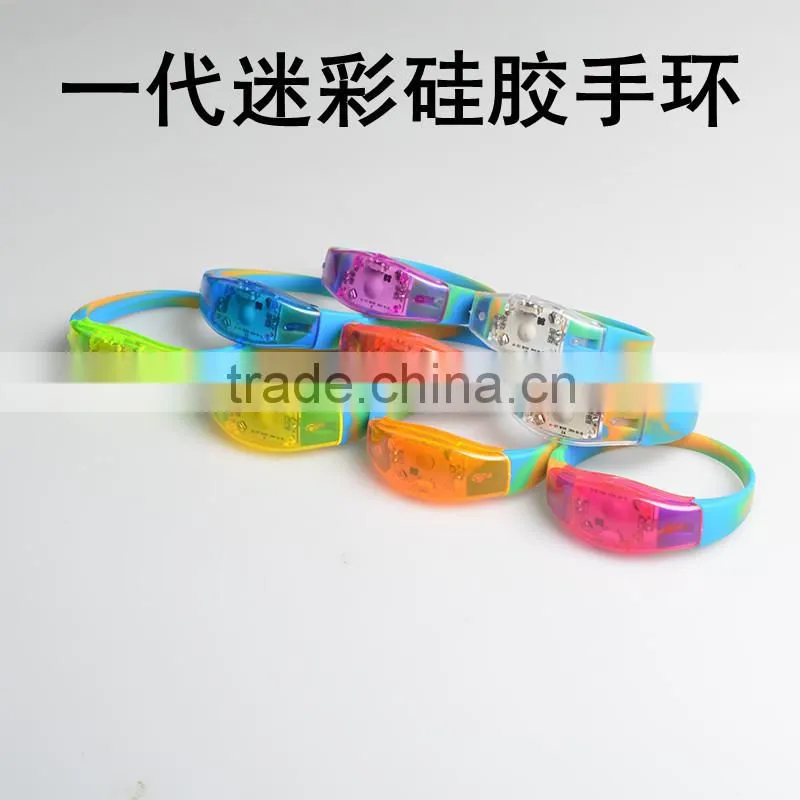 LED Bracelet, led flashing bracelet,sound led bracelet,sound activated led circuit
