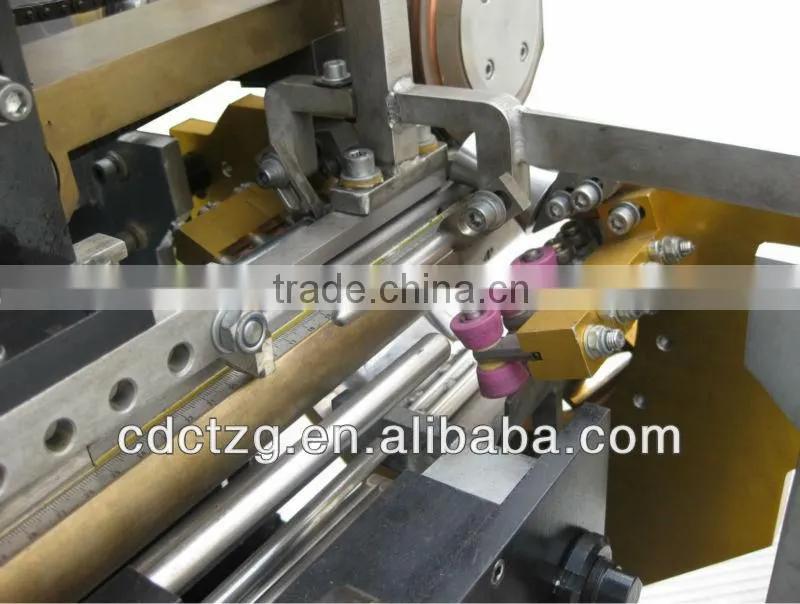 Automatic aerosol can body welding machine