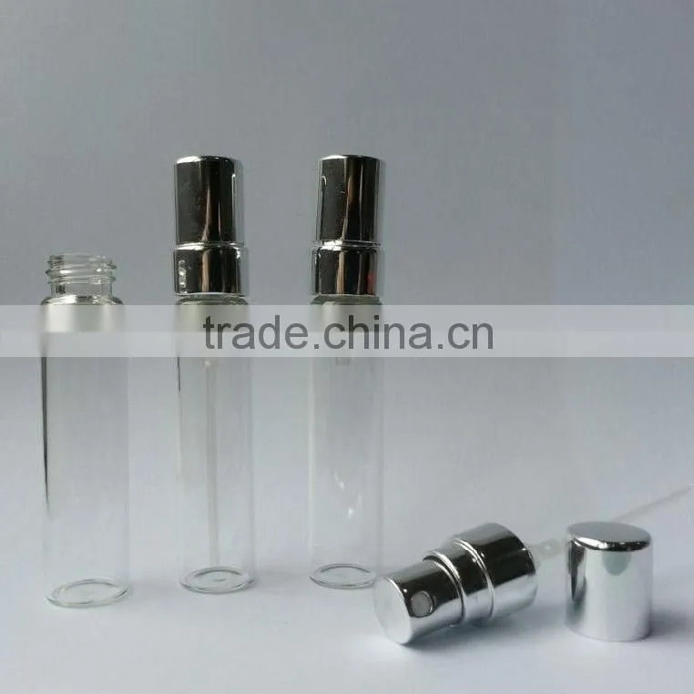 cylinder glass sprayer bottle in 3ml,5ml,8ml,10ml
