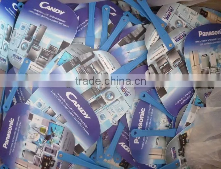 Personalised Assorted Plastic Fan Wholesale (directly from factory)